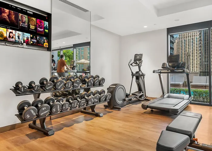 Luxurious & Spacious 2Br L Burj & Fountain Views L Walk To Dubai Mall L Pool L Gym